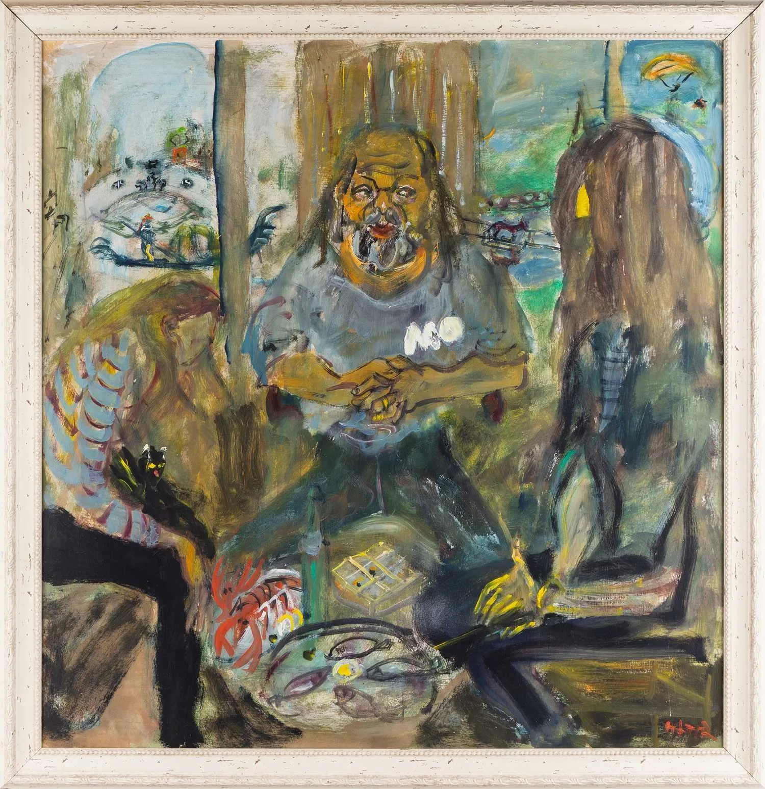 Конышева Натта Ивановна. У Веры Ельницкой. 2007.