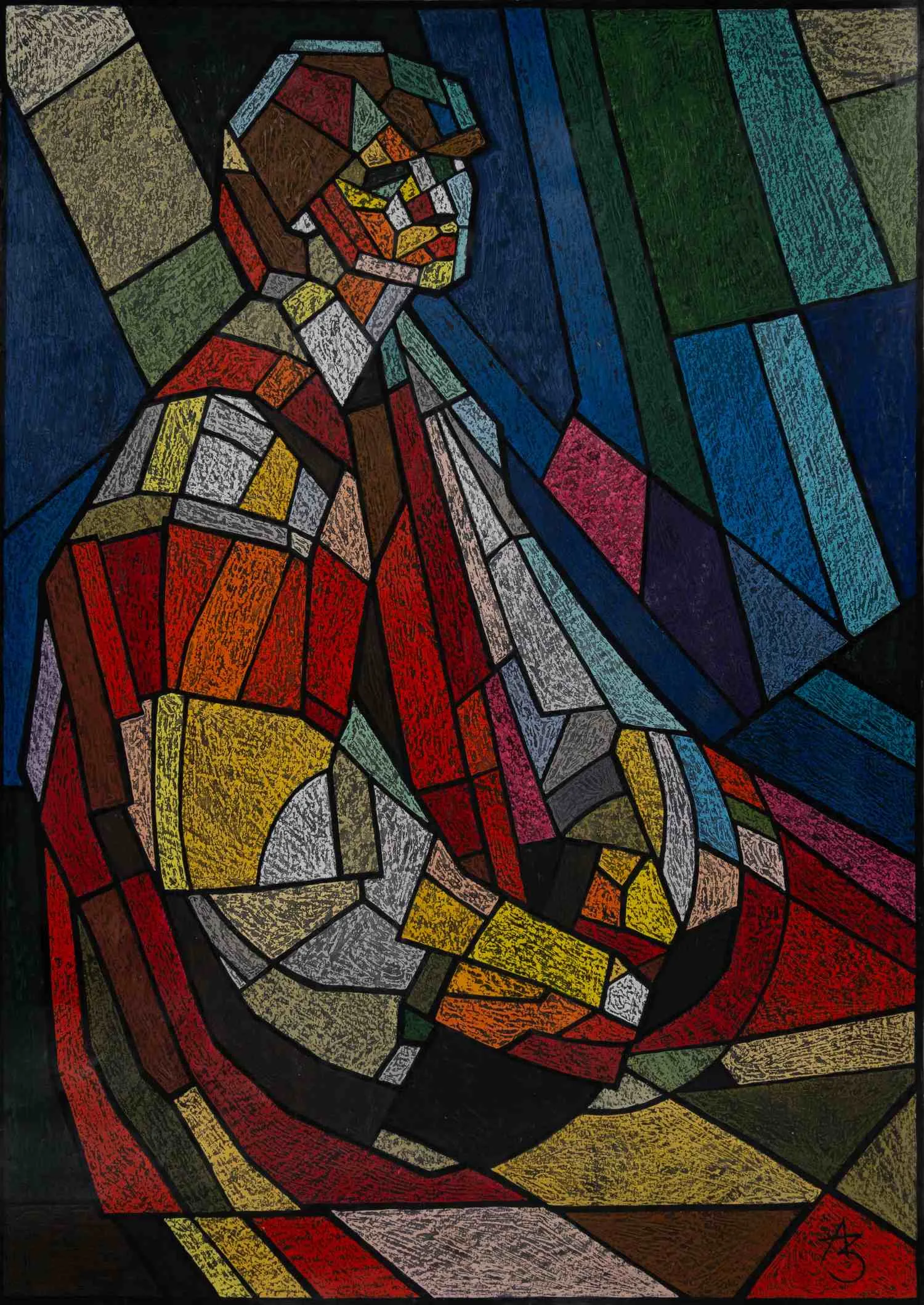 Забиронин Андрей Николаевич. Дама в наряде. 2000-е годы.