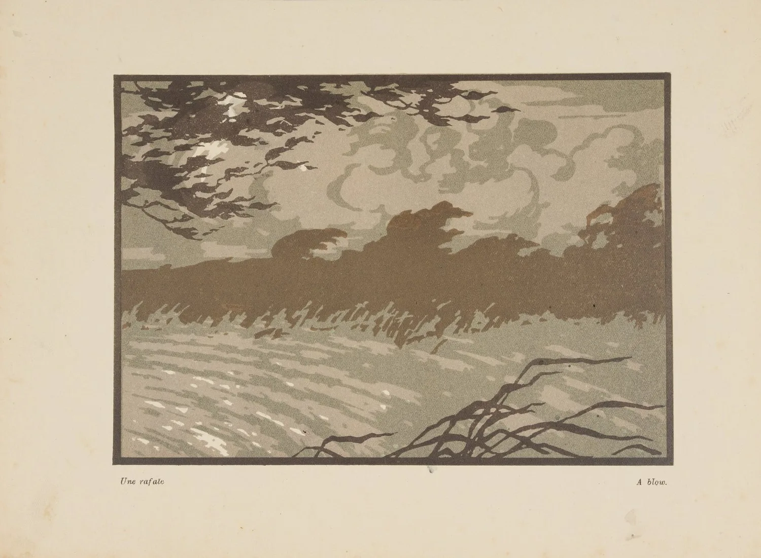 Фалилеев Вадим Дмитриевич. Порыв ветра. 1905.
