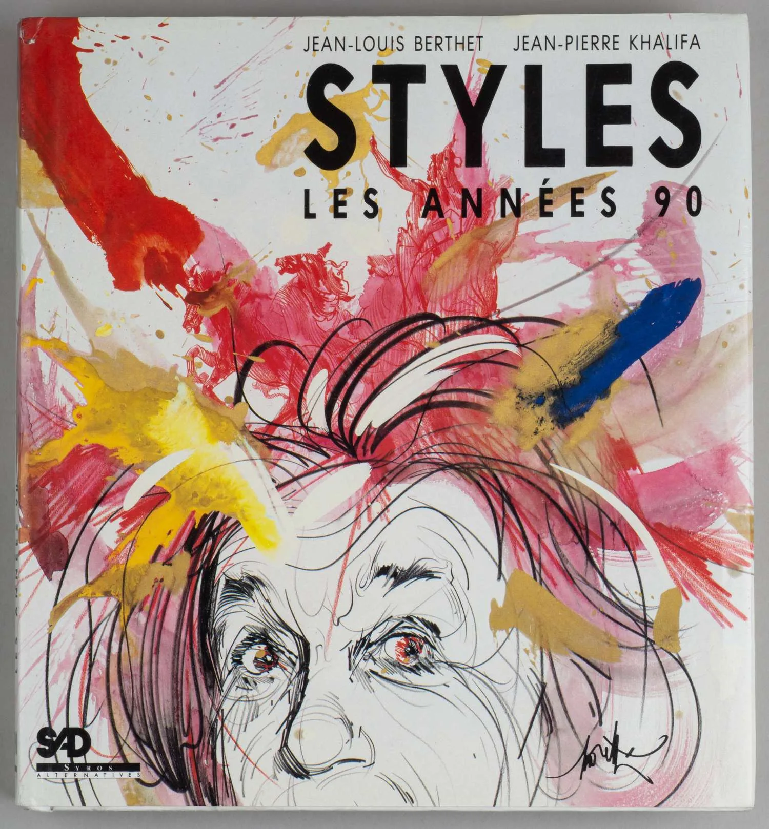 Стили 90-х (Berthet Jean-Louis, Khalifa Jean-Pierre. Styles Les Annees 90) (Париж, 1990). С дарственной надписью авторов.