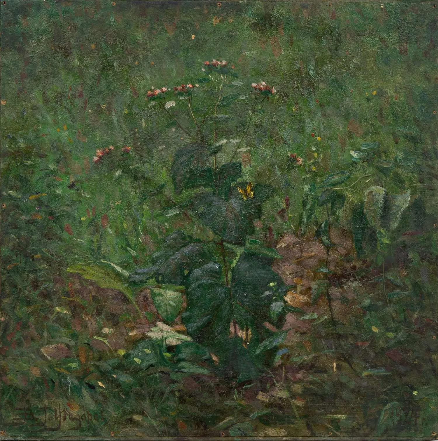 Федоров Василий Герасимович (?). Лесной цветок. 1924.