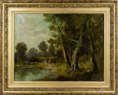 Юджин Лоуренс Вэйл. За дровами. 1890-е.