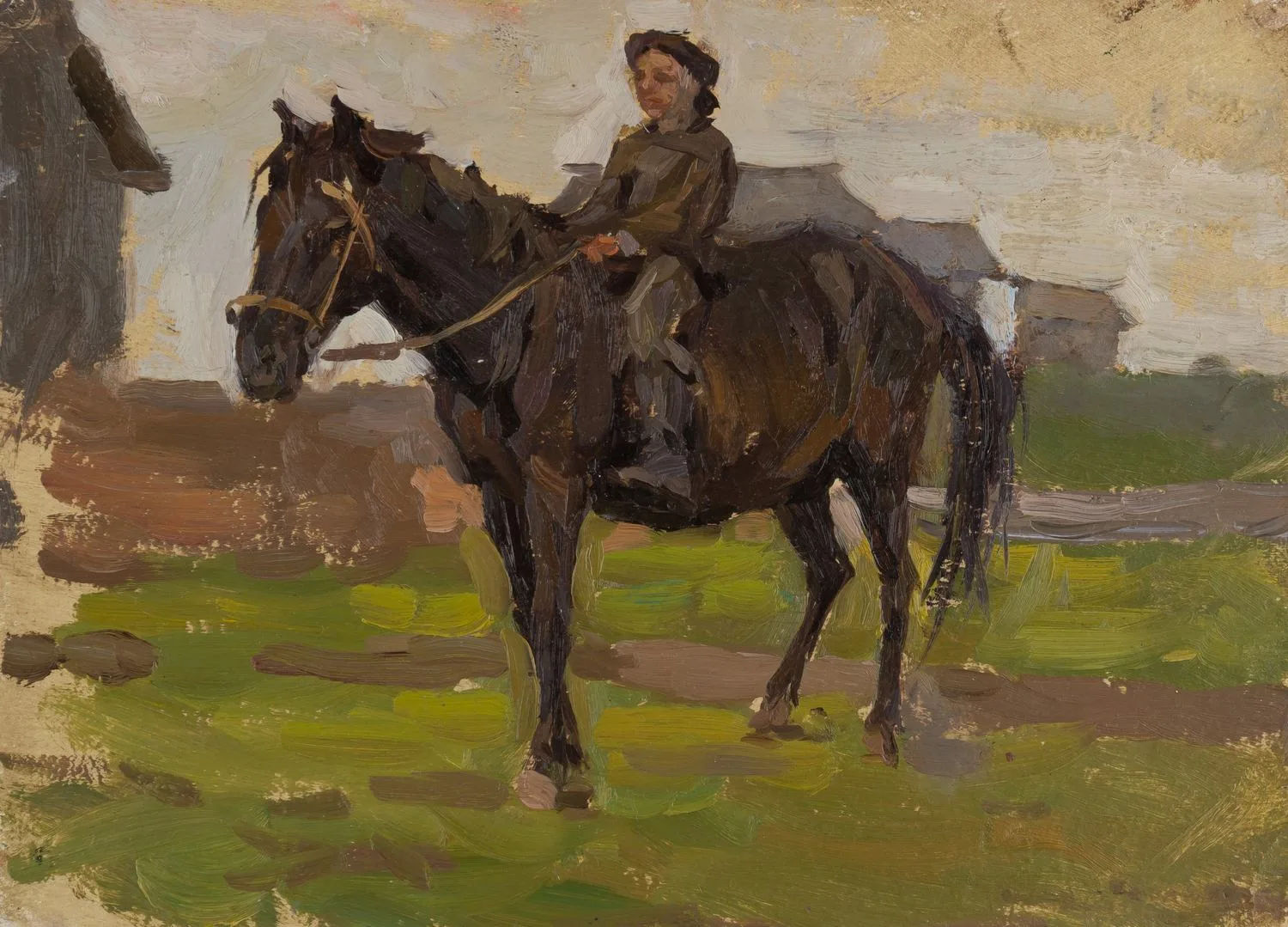 Назаров Константин Борисович. Пастушок. Серия «Русский север». 1956.