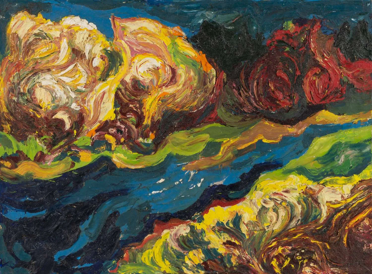 Кривошей Лидия Игоревна. После грозы. 2001.