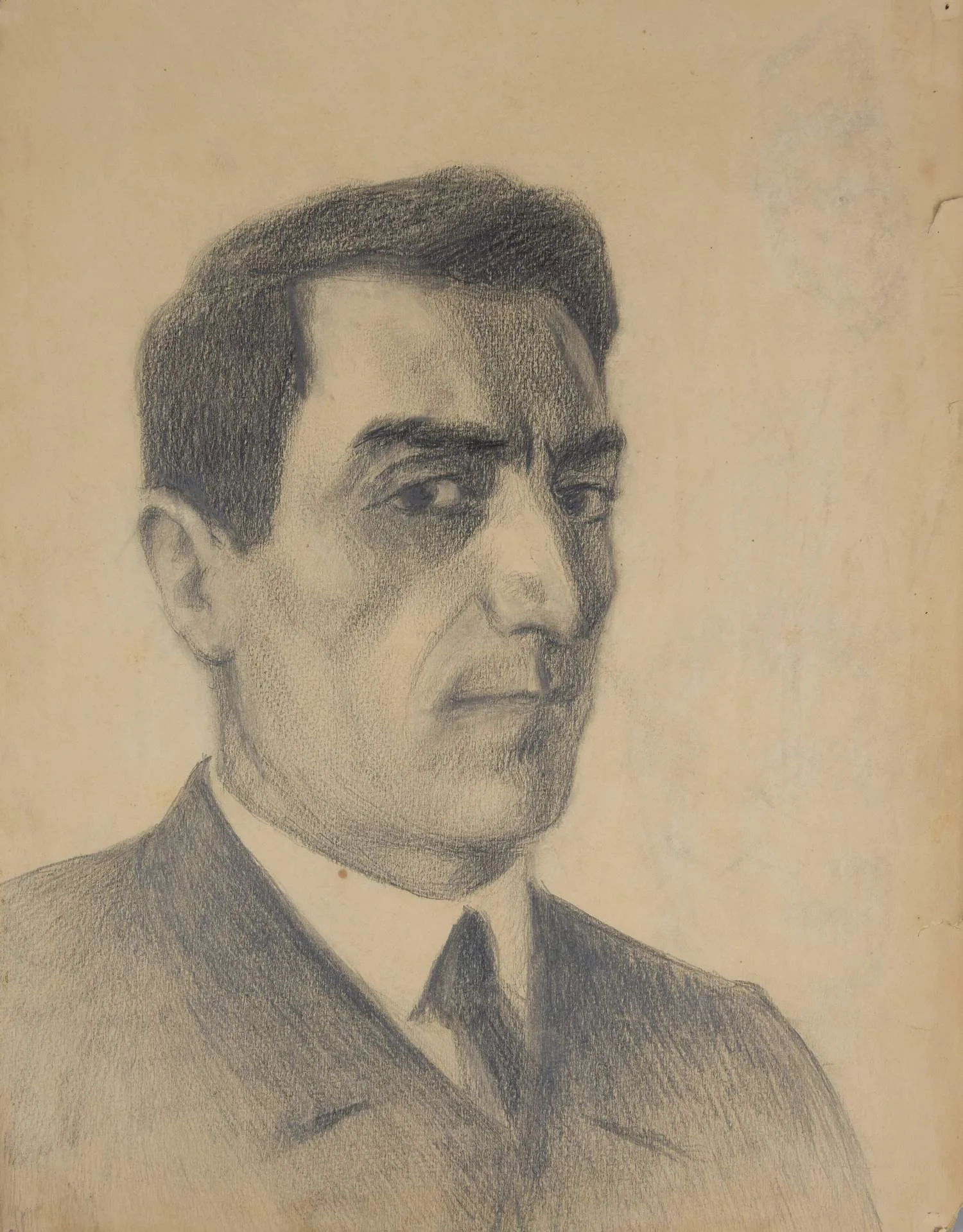 Кондахчан Ерванд Саакович. Автопортрет. 1960-е годы.