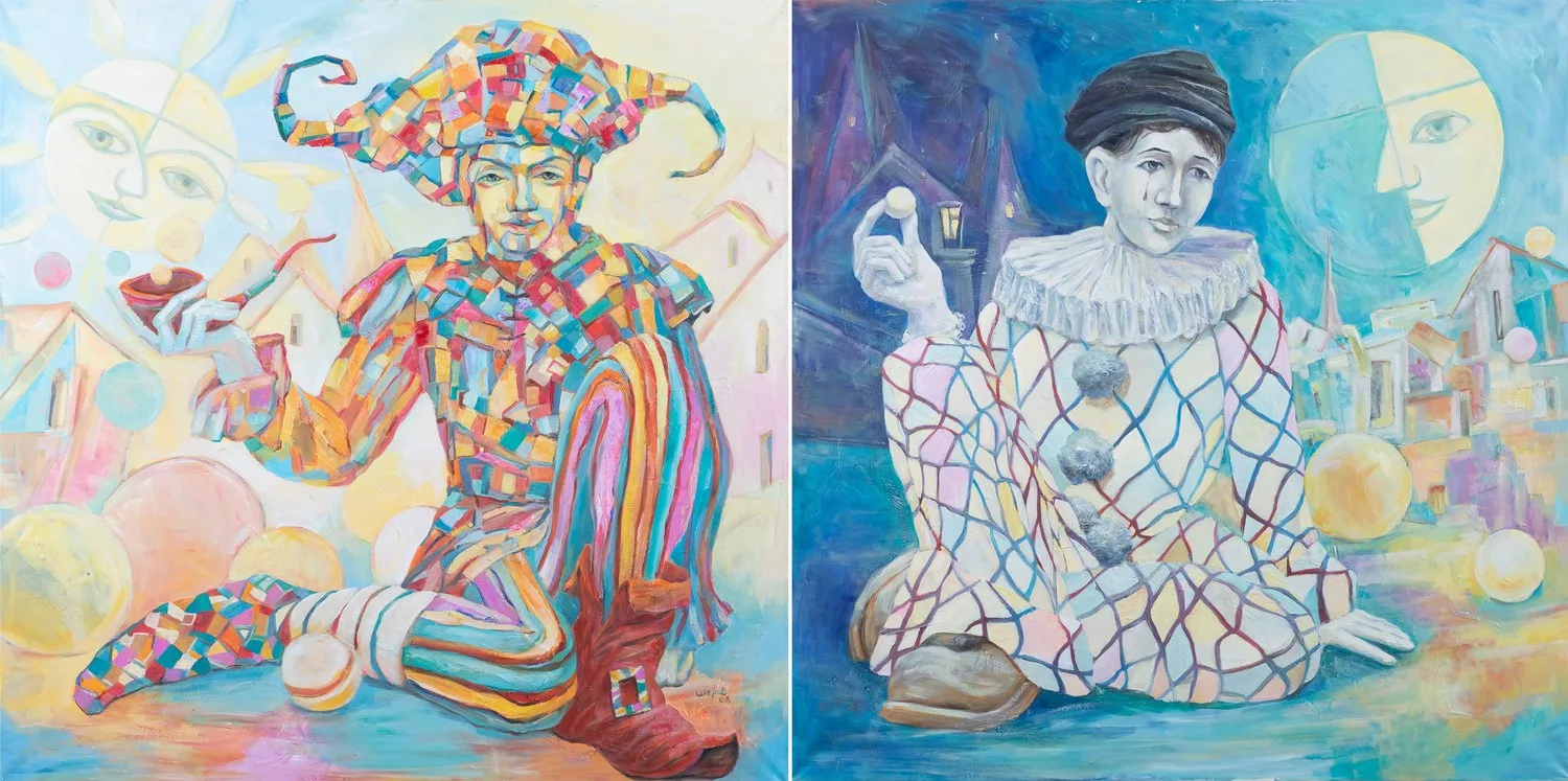 Юрий Шеров. Диптих "День и Ночь". 2008 г.