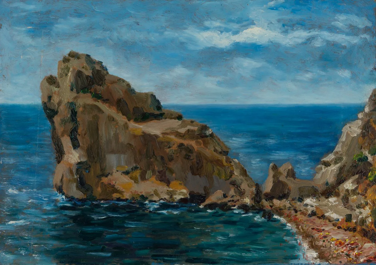 Шматко Иван Иванович. Скала в море. 1970-е – 1980-е годы.